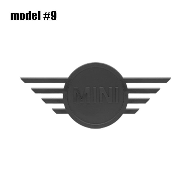 ABS Car Front Hood Emblem Rear Trunk Badge Sticker For Mini Cooper JCW Works R56 R50 F54 F55 F56 F57 F60 R52 R53 R55 Accessories