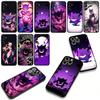 P-Pikachus GO P-Pokemons Gengar Phone Cover for Apple iPhone 16 15 14 Plus 13 12 Mini 17 Pro Max + ProMax 16E Air Case