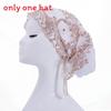 Silk Embroidered Fish Tail Cloche Hat With Tassels For Summer And Winter Wear