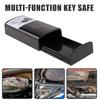 Magnetic Key Secret Box Portable Car Hidden Black Storage Case Creative Secure Key Organizer for Home Office Safe