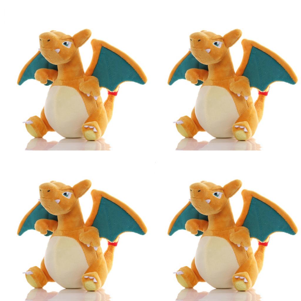 1-10pc POKEMON Original Plush Toy Gengar Pikachu Kawaii Charizard Genuine Plush Doll Soft Cute Cartoon Piplup Playthings for Kids Gift