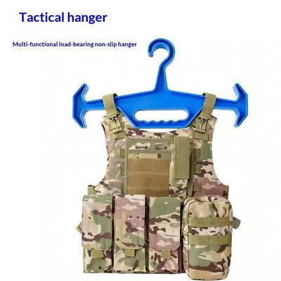 Heavy Duty Hanger Hunting Tactical Vest Hanger Diving Suits Paintball Airsoft Equipment Display Rack