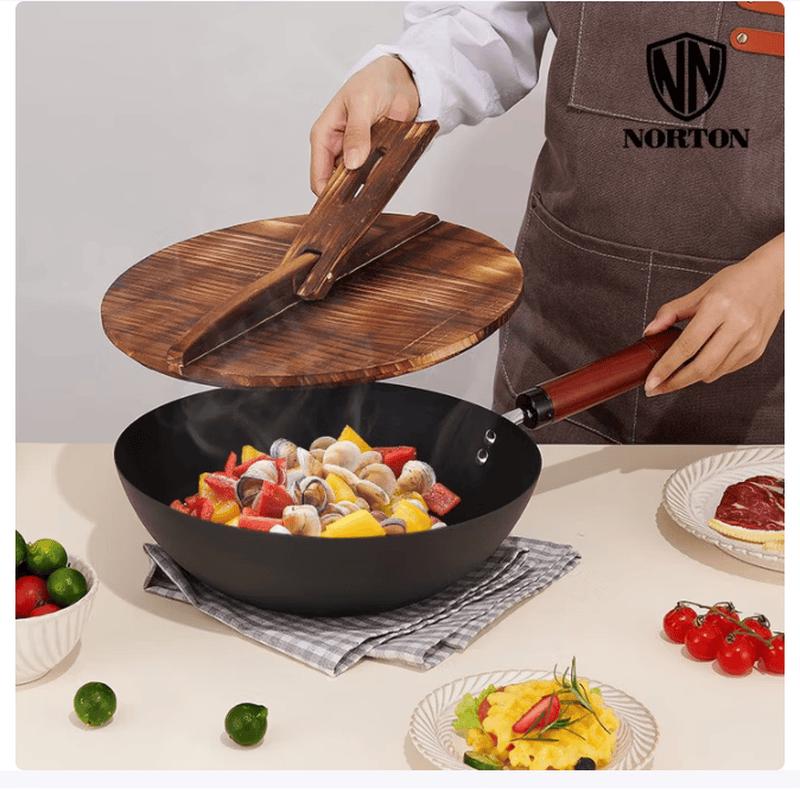 NORTON Stefan Refined Iron Non-Stick Frying Pan