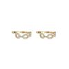 Korean Small Zircon Earbone Clip Cold Wind Adjustable Earclip No Earhole Design Earrings Women