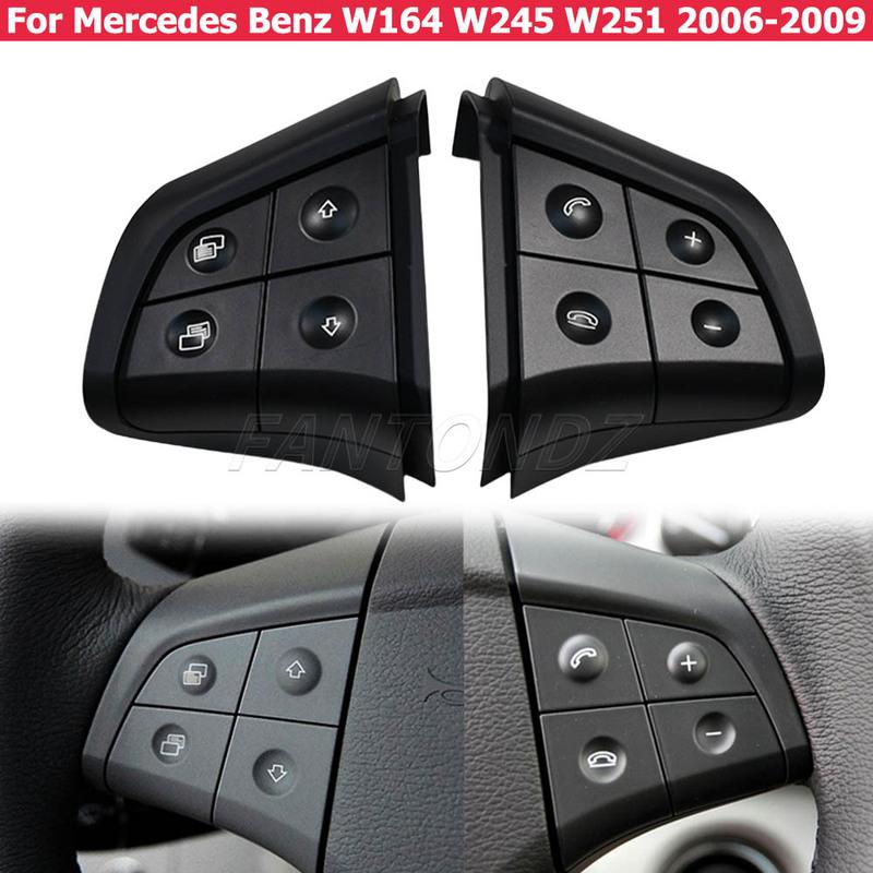 Car Auto Multifunction Steering Wheel Switch Buttons Audio Phone Control Key For Mercedes Benz W164 W245 W251 ML GL B R Class