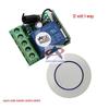 DC12V Remote Control Switch for Car Horn, Electric Lock: 10A Learning Code Receiver, Single Channel, Momentary Control.