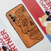 Tree Rose Skull Cactus Wood Case For Samsung Galaxy A52 A32 A12 A56 A36 A16 A13 A23 A33 A53 A54 A34 A14 A15 A35 A55 A17