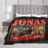 Jonas Music Group Coperta Fratelli Campeggio Coperta in Flanella Super Morbida Camera da Letto Personalizzata Fai da Te Copriletto Idea Regalo