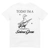 Today I'm A Serious Goose Lovers Goose With Gun T-Shirt