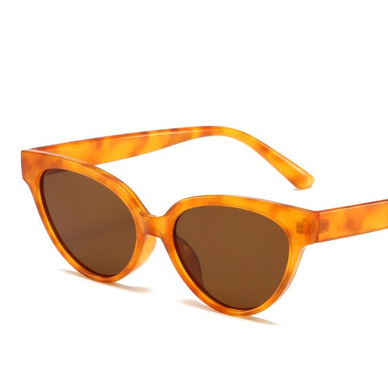 

Classic Vintage Compact Frame Cat Eye Sunglasses Women For Female Sun Glasses Punk Shades Luxury Designer Sexy Lady Eyewear