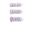 Hand-woven Armor Fantasy Colorful Petals Three-dimensional Colorful Petals Pure French Cat Eye Nail Art Sticker