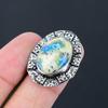 Natural K2 Jasper Gemstone Promise Ring Size 7 925 Sterling Silver For Women
