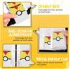 Card Binder 4 Pocket, Trading Card Holder Fits 400 Cards With 50 Removable Sleeves, Portable Collection Card Ablum, Game Card Case book With Zipper
