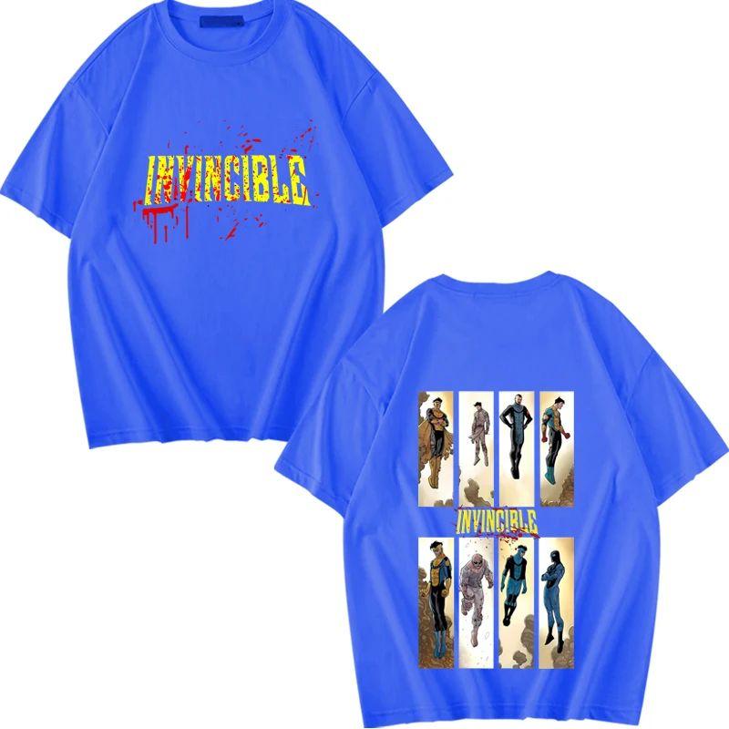 High Street Tops Invincible Mark Grayson Graphic Tshirts New Summer Print Clothing Casual Loose Round Neck Short Sleeved Unisex