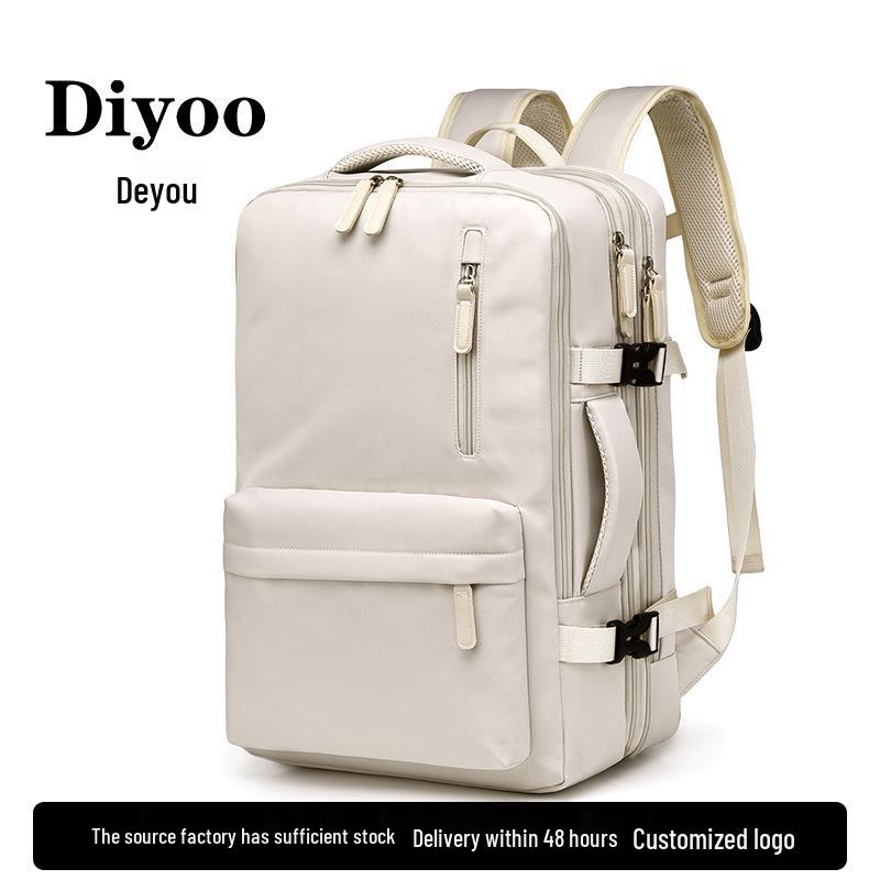 Expandable 180° Multi-layer Casual Backpack with Large Capacity and Logo Option