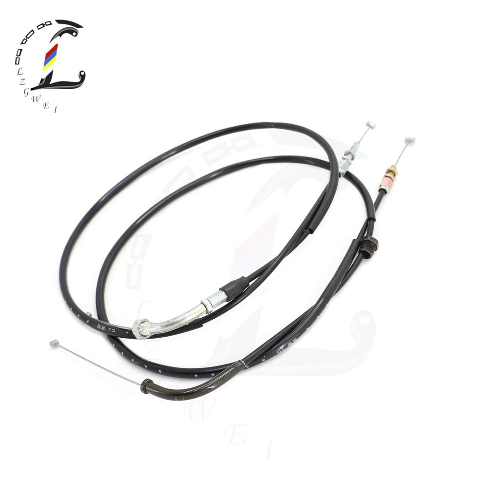 Motorcycle Throttle Cable Motorbike Push Pull Wire Oil Return Line Accessories For Honda CB400 CB550 CB750 CB350 CL360 FT500