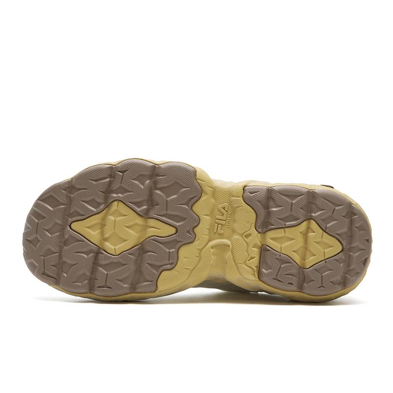 FILA MUFFIN Cushioning Abrasion Resistant Breathable Lightweight Low top Casual Shoes Women's Early Snow F12W541145FTF