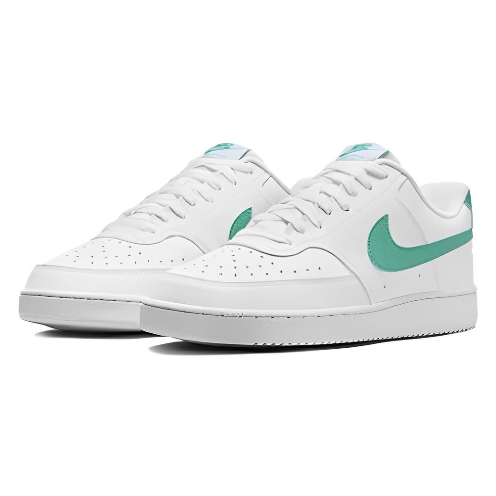 Nike Court Vision Low Next Nature White Clear Jade Men Sneakers DH2987-109