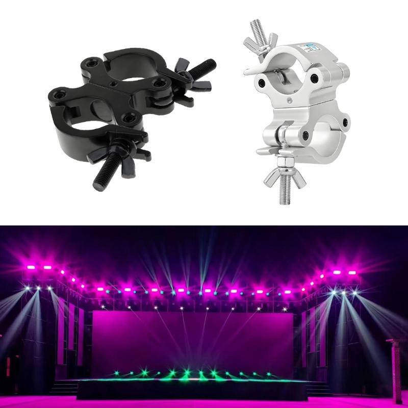 Aluminum Stage Light Pipe Clamp Replacement Tubing Clamp Fastner Hardware Accessories for Quick to Installation