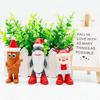 8pcs/Set Tung Tung Tung Sahur Figuras Christmas Gift PVC Model Italian Brainrot TungTungSahur Ornaments Car Decoration