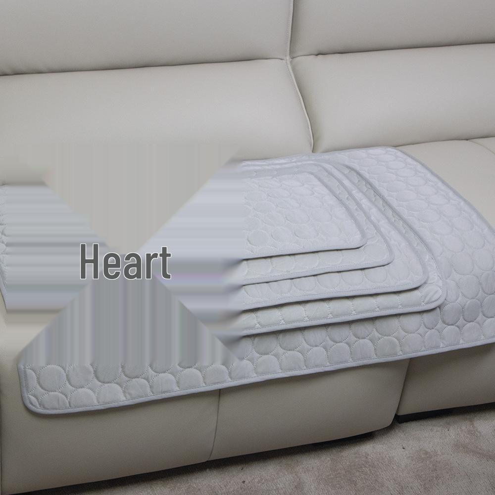 Summer Ice Silk Cooling Mat for Pets - Breathable Pad for Cats and Dogs