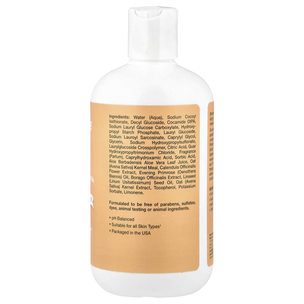 Anti-Irritating Baby Shampoo & Body Wash, Peach Scent, 380Ml (12.85 Fl Oz)