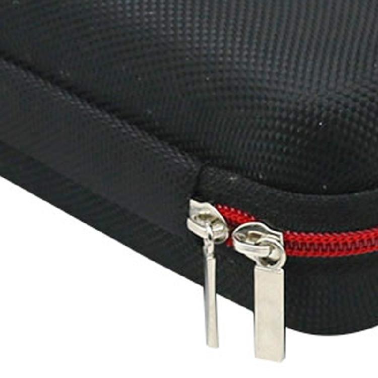 Portable Storage Holder for H4E Handheld Microphone with Side Pouch Hard Shell Form, Carry Case for Daily Use, Trip Carry, and Home Storage