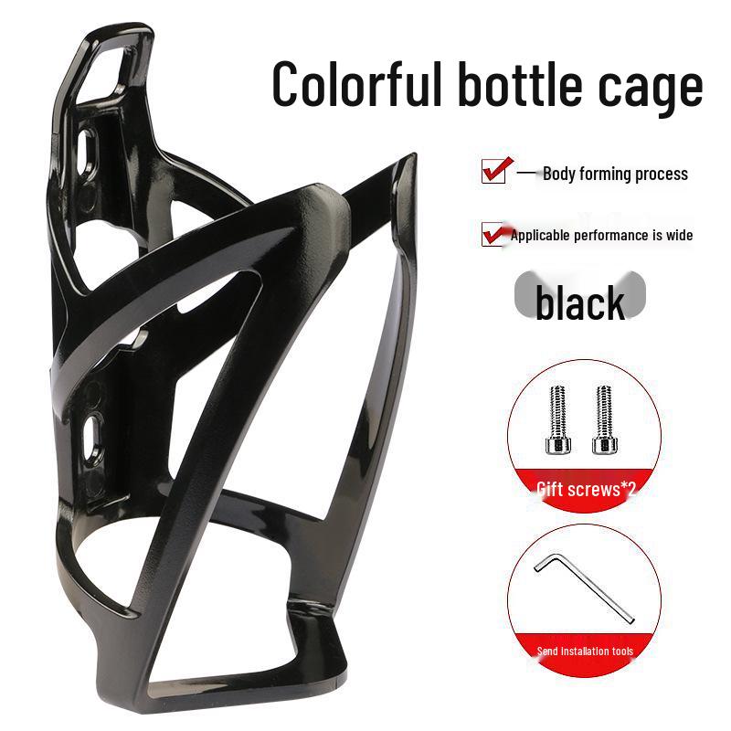 Bicycle Water Bottle Cage: Road & Mountain Bike Cup Holder - Complete Cycling Gear Accessory.