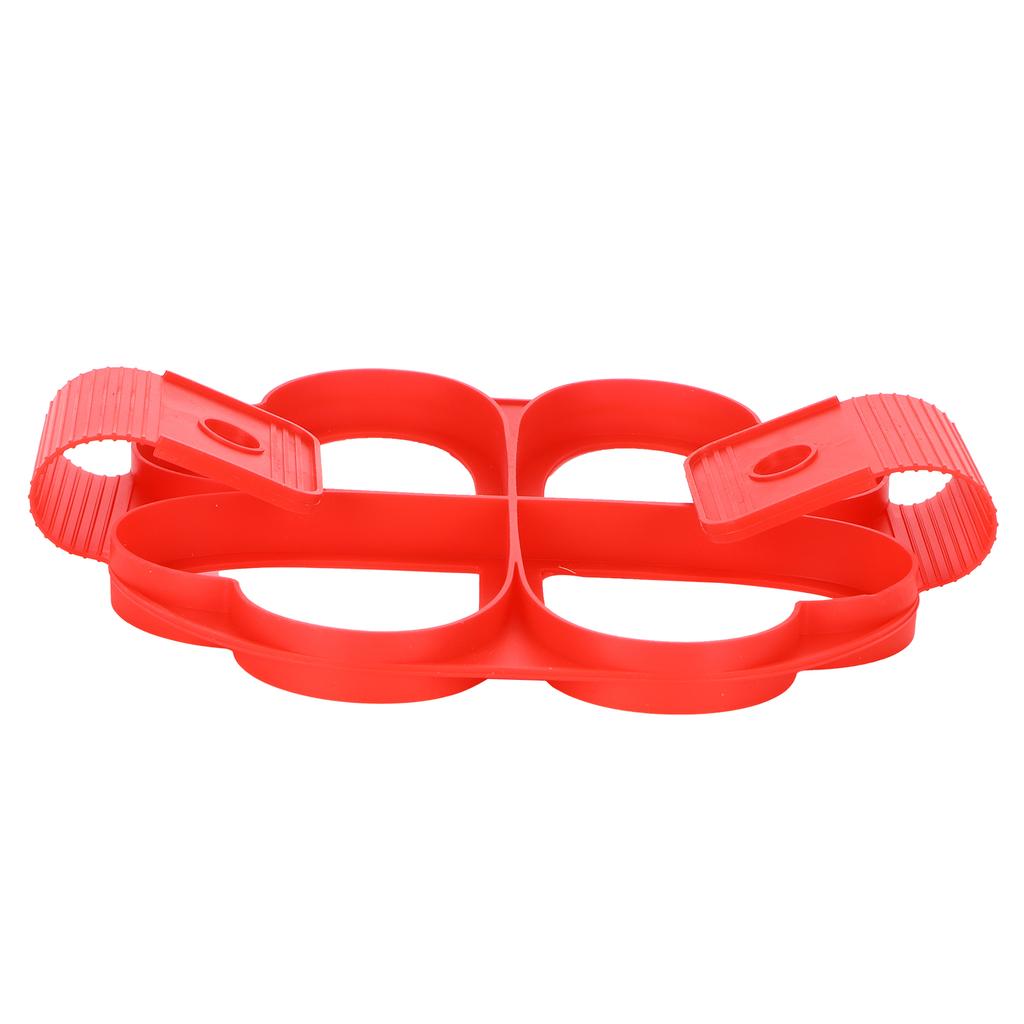 Silikon Non-Stick Ägg Pannkaksform Form för DIY Kök Bakning Matlagnings Tillbehör Hjärta