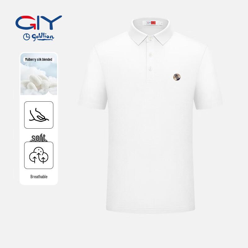 Goldlion Men s Spring/Summer Polo Shirt L
