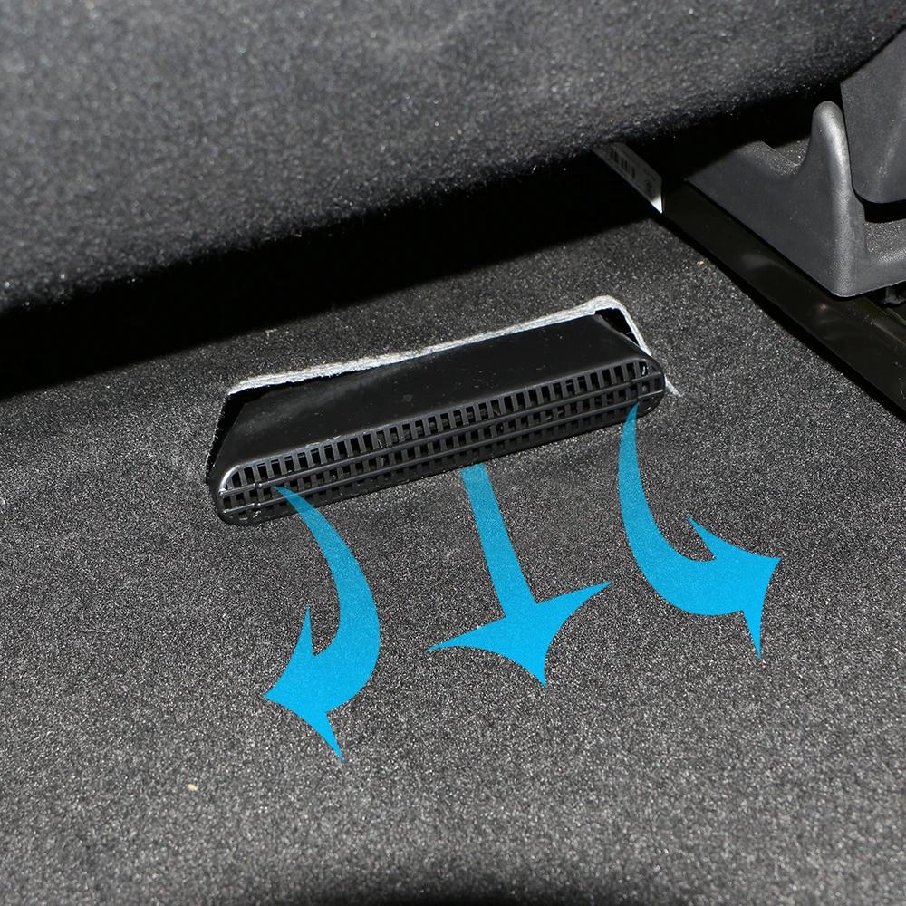Car Under Seat AC Outlet Trim Case for Nissan Teana Altima 2013 - 2018 Floor Air Conditioning Vent Cover Protector Accessories