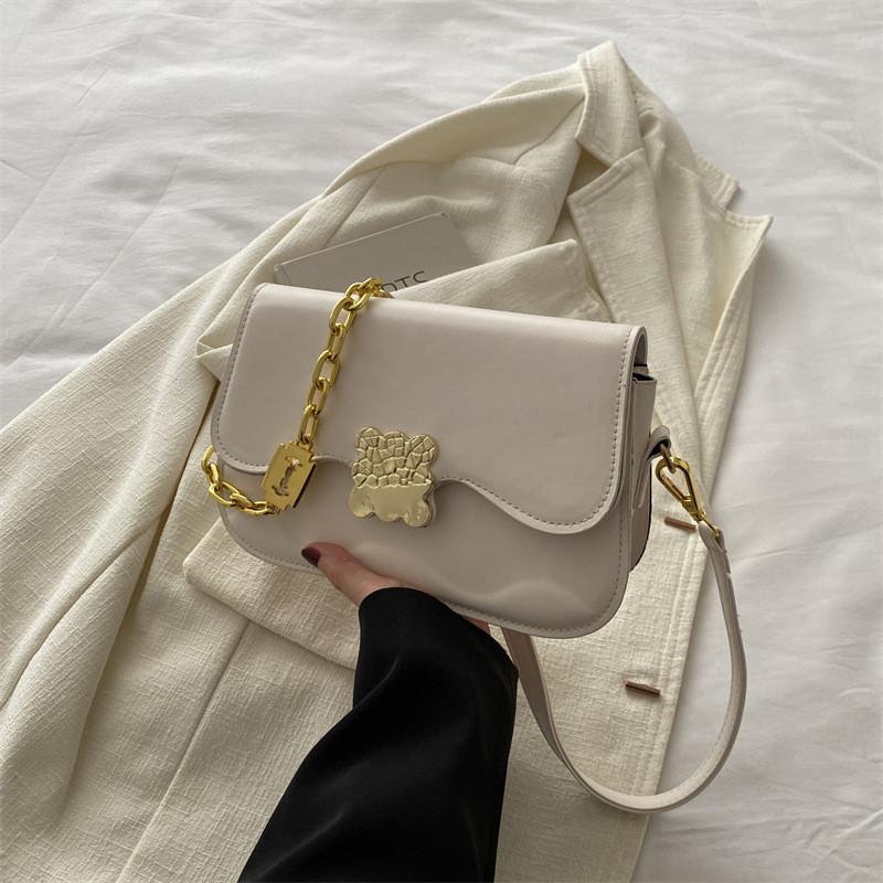 Trendy Small Square Bag For 2024 Spring Fashion Street Style Single Shoulder Underarm Bag