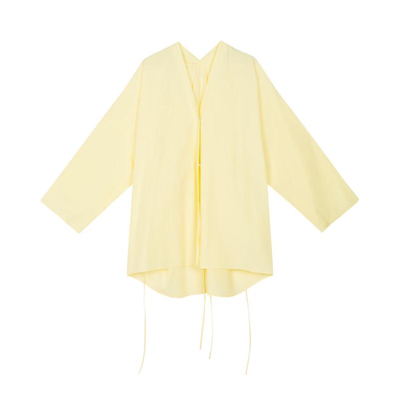 LESS 2024 Spring Cotton Casual Long Sleeve Shirt