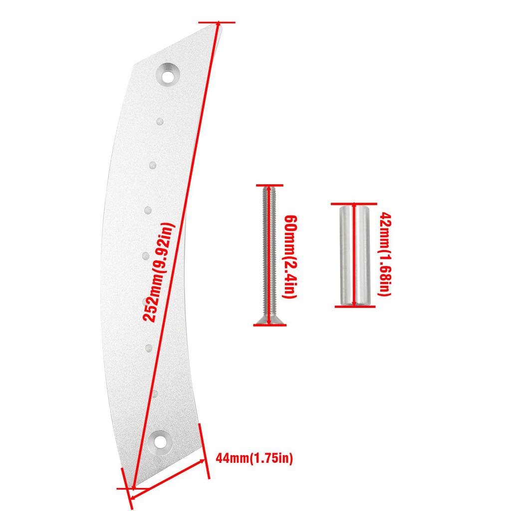 Replacement Door Pull Handles Car Interior Door Handle set Aluminum Door Handles Quick Installation for Car  98-10