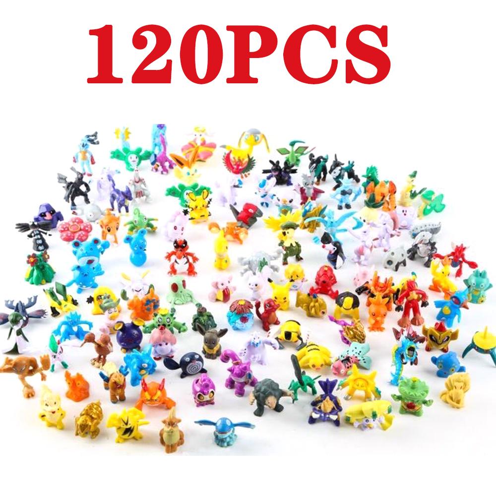 144 Styl Pokémon Figurka Hračky Anime Pikachu Akční Figurka Model Ozdobná Dekorace Sbírej Hračky Navrženo Pro Dětský Vánoční Dárek