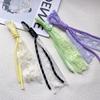 Lace Keychain Braided Rope Charm Pendant Keyring  Simple All-Matching Bag Decoration Jewelry Accessories