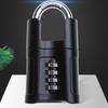 Heavy Duty Combination Padlock Waterproofs 4 Digit Padlocks Outdoor Safely Code Lock Weatherproof Gym Locker Lock