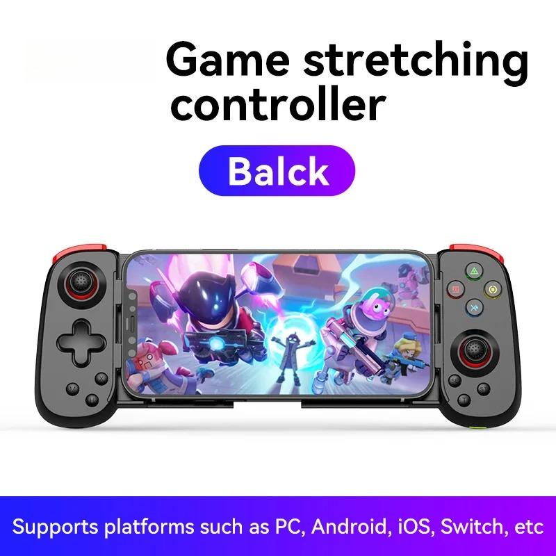 Wireless BT Stretchable Game Controller for Android IOS Phones PC Devices Gamepad Joystick for PS4 PS5 Switch Xbox Console