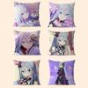 Y-Yoisaki K-Kanade Office Cushion Pillowcase Car Cushion Cover45X45CM Lumbar Pillowcase Sofa Pillowcover