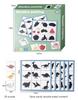Non-Toxic Wooden Montessori Find Shape Toys Animal Fruit Shadow Pairing Shape Puzzle Logical Thinking Game Educational Toys For Children