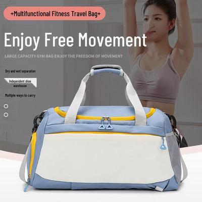 Multifunctional Wet & Dry Separation Fitness Backpack: Large Capacity Travel Storage with Custom Logo Option