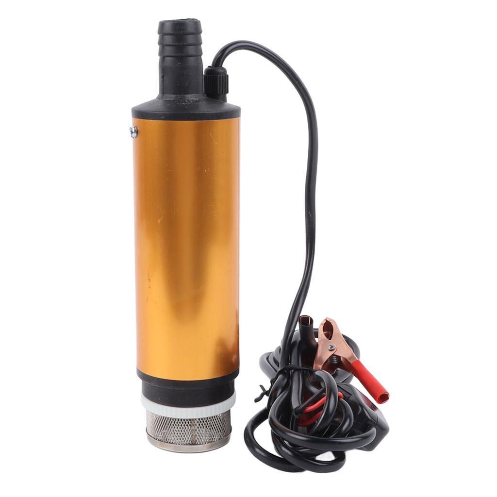 Fuel Transfer Pump 24V Aluminum Alloy Efficient Electric Self Priming Diesel Pump for Car Marine