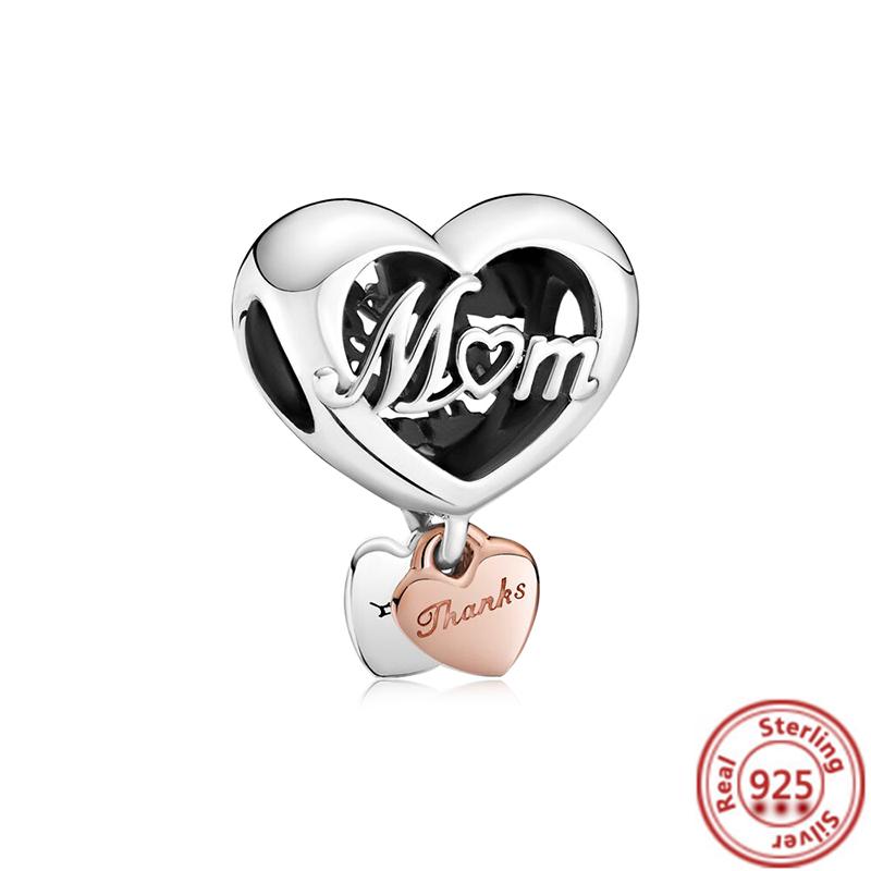 Fit Original  Charm Dangle Fish Rabbit SUV Eggplant 925 Sterling Silver Bracelets Jewelry Pendants Making Women Gift