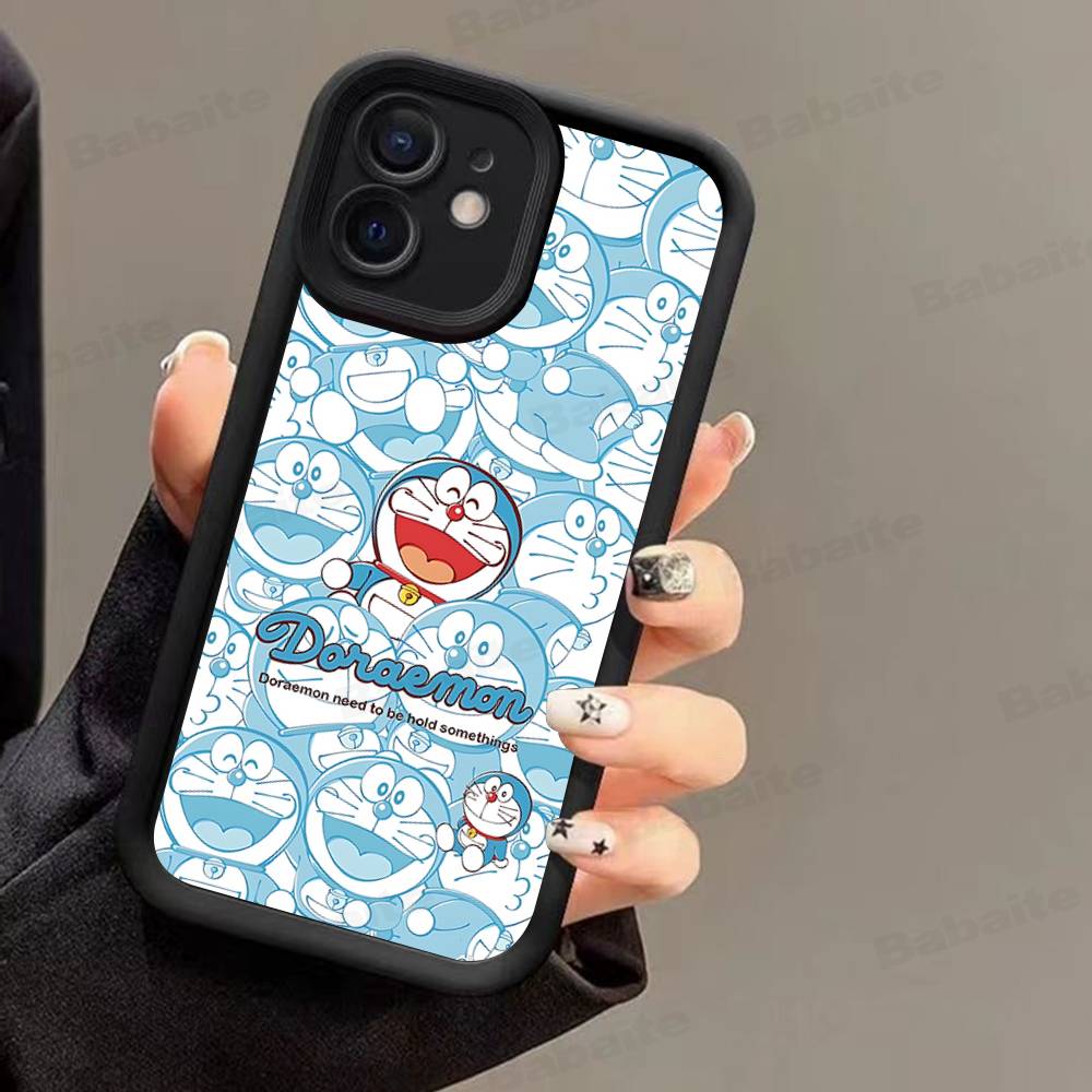 Cartoon D-Doraemons Phone Case For IPhone 17 16 E 15 14 13 12 11 Pro Max Plus Back Cover