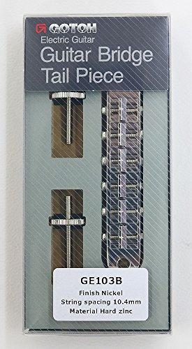 GOTOH T.O.M. Bridge, Ceriage Type, Nickel (PGE-103BN) GE103BN