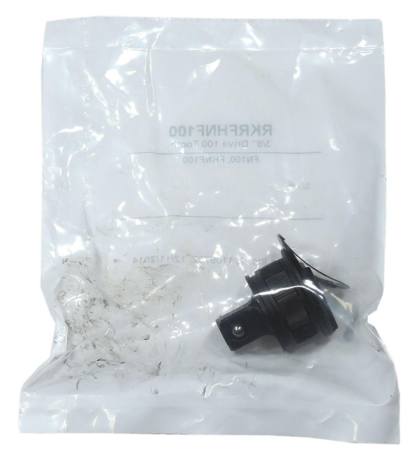 

Ремонтный комплект трещотки для поворотных головок на 100 зубьев, 3/8 привод, (RKRFHNF100) чёрный