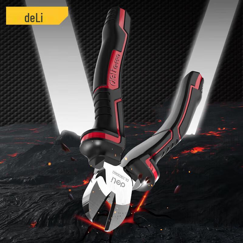 Deli 6-inch Industrial German-Style Diagonal Cutting Pliers