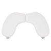 Nail Arm Rest for Nail Tech Detachable U Shape Soft PU Folding Manicure Hand Rest for Salon Home