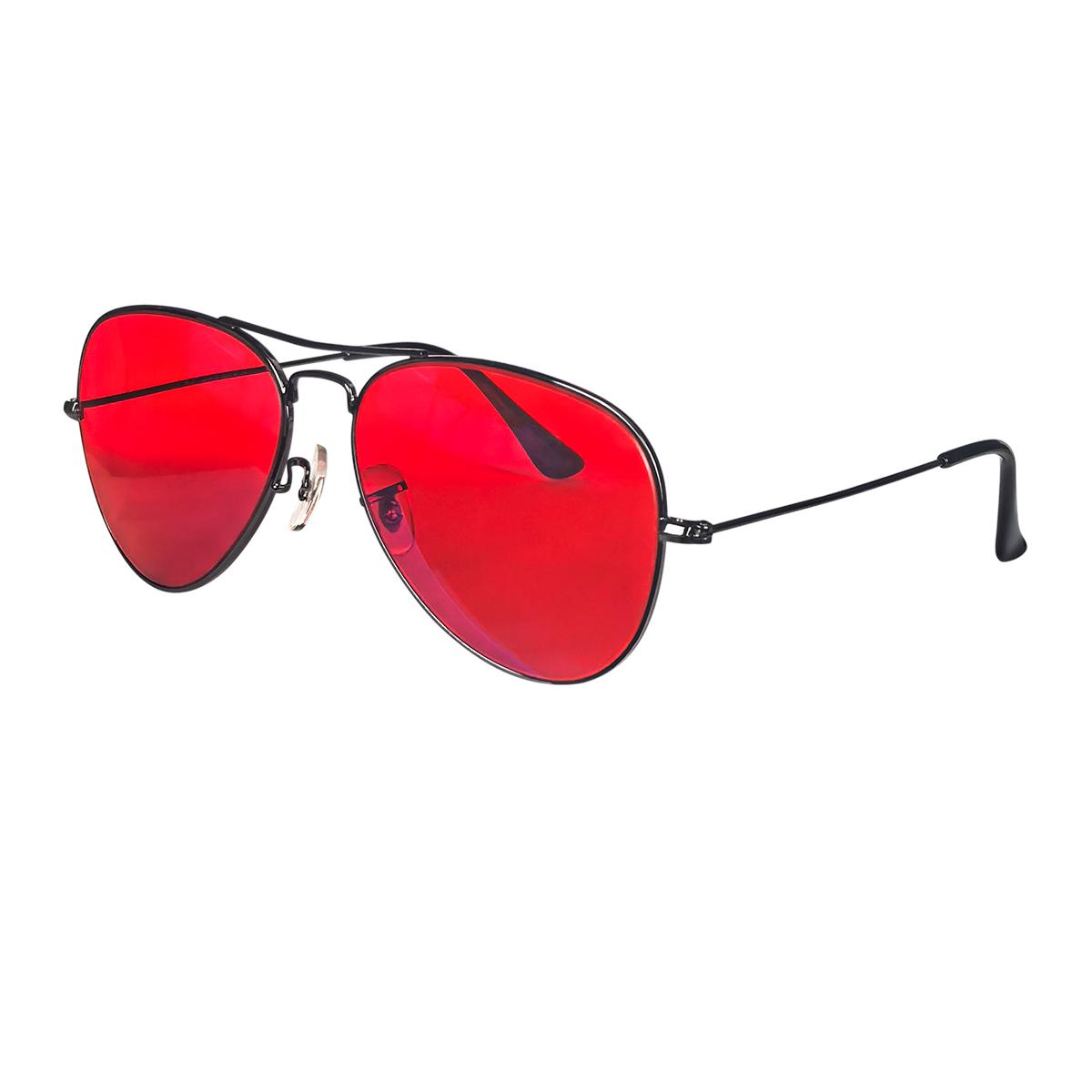 

SHINU Blue Light Glasses Red Lenses Improve Insomnia Men Better Sleep Orange Lens for gaming Anti-fatigue computer glasses SMALL SIZE 55MM