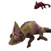 Stuffed Chameleon Lizard Plush Toy Simulation Animal Creativity Birthday Gift
